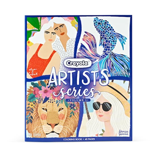 Crayola® Artist Series Volume 1 Coloring Book